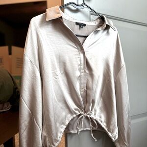Drew gold button down blouse